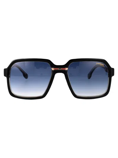 Carrera Black Crystal Eco Polyamide Sunglasses In Blue