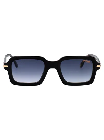 Carrera Black Gold Acetate Sunglasses
