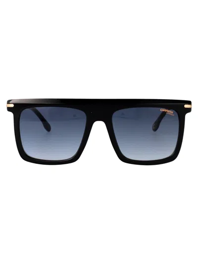 Carrera Black Gold Acetate Sunglasses