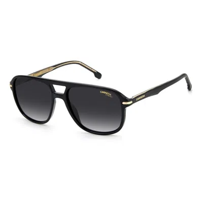 Carrera Black Gold Acetate Sunglasses