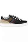 Carrera Black Eco Leather Men Sneaker