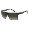 Carrera Black Resin Sunglasses In Brown