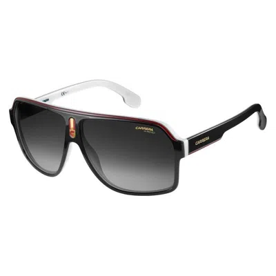 Carrera Black White Acetate Sunglasses