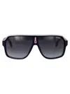 Carrera Blu Rosso Acetate Sunglasses In Black