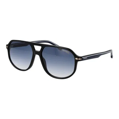 Carrera Blue Acetate Sunglasses In Black