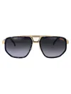 Carrera Marbled-effect Sunglasses In Blue