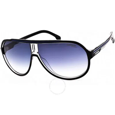 Carrera Blue Gradient Pilot Men's Sunglasses  1057/s 0d51/08 64 In Black