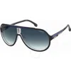 Carrera Blue Gradient Pilot Men's Sunglasses  1058/s 0d51/08 63