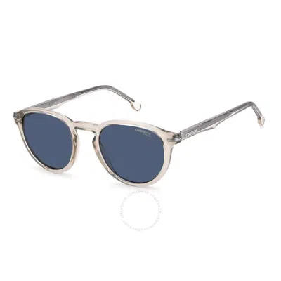 Carrera Blue Oval Unisex Sunglasses  277/s 079u/ku 50 In Brown