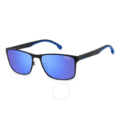 Carrera Blue Square Unisex Sunglasses  2037t/s 0003/z0 55