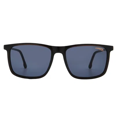 Carrera Blue Square Unisex Sunglasses  231/s 009q/ku 55 In Black