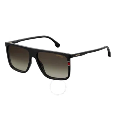 Carrera Brown Gradient Browline Men's Sunglasses  172/n/s 0807/ha 58 In Black