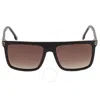 Carrera Brown Gradient Browline Unisex Sunglasses  1048/s 0807/ha 58