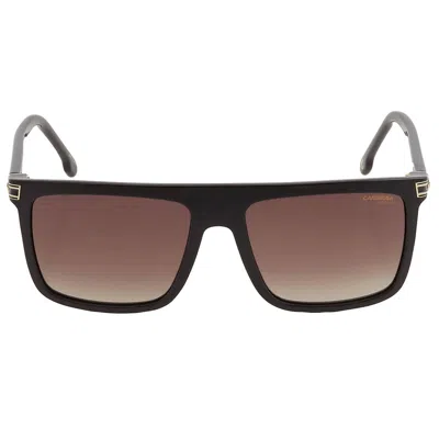 Carrera Brown Gradient Browline Unisex Sunglasses  1048/s 0807/ha 58 In Red