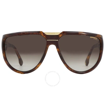 Carrera Brown Gradient Browline Unisex Sunglasses Flaglab 13 0086/ha 62