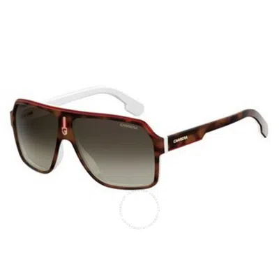 Carrera Brown Gradient Navigator Men's Sunglasses  1001/s 0c9k/ha 62 In Red