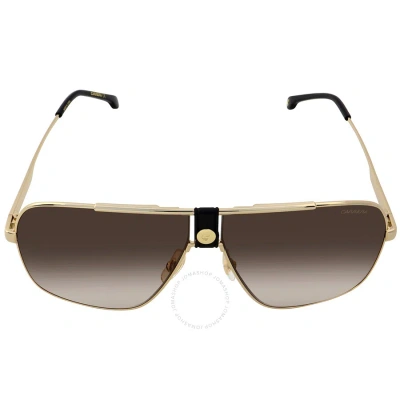 Carrera Brown Gradient Navigator Men's Sunglasses  1018/s 0j5g/ha 63 In Brown / Gold
