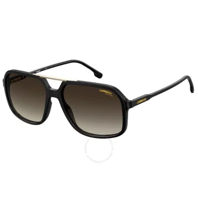 Carrera Brown Gradient Navigator Unisex Sunglasses  229/s 0r60/ha 60