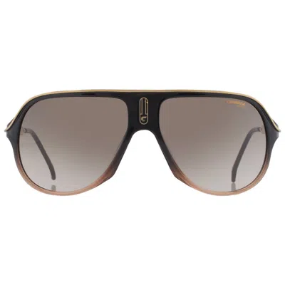 Carrera Brown Gradient Navigator Unisex Sunglasses Safari65/n 0dcc/ha 62