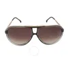 Carrera Brown Gradient Pilot Men's Sunglasses  1050/s 02m2/ha 63 In Brown
