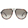 Carrera Brown Gradient Pilot Unisex Sunglasses  1003/ssam 02ik/ha 58 In Brown