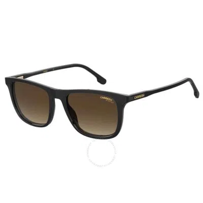 Carrera Brown Gradient Rectangular Men's Sunglasses  261/s 0807/ha 53 In Black