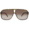 Carrera Brown Gradient Square Men's Sunglasses Grand Prix 2 0086/ha 64 In Brown
