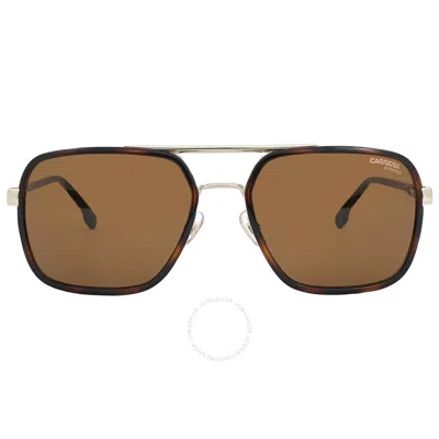 Carrera Brown Navigator Men's Sunglasses  256/s 0j5g/70 58