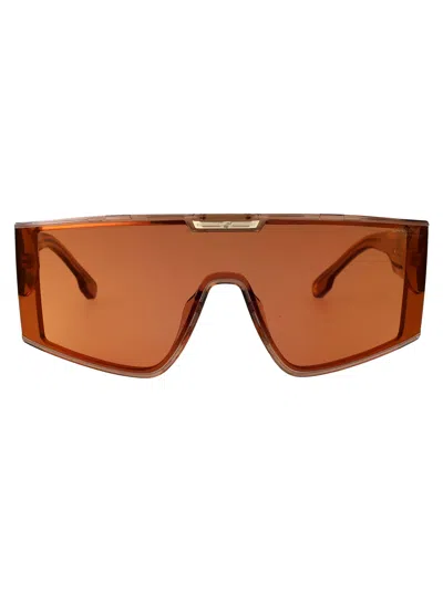 Carrera Brown Orange Acetate Sunglasses