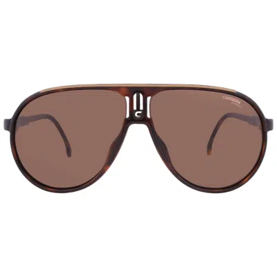 Carrera Brown Pilot Unisex Sunglasses Champion/n 0086/70 62