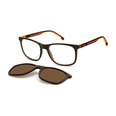 Carrera Brown Plastic Glasses Men's (frames)