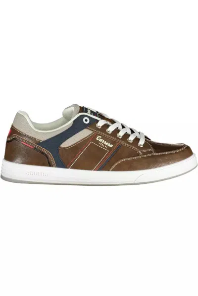 Carrera Brown Polyester Sneaker In Blue