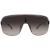 Carrera Brown Shaded Shield Sunglasses Topcar 1/n 02m2/ha 99 In Black