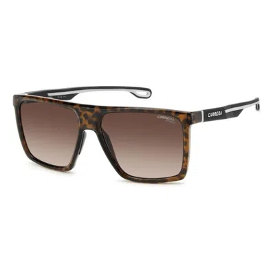 Carrera Brown Shaded Square Men's Sunglasses  4019/s 0086/ha 58 In Green