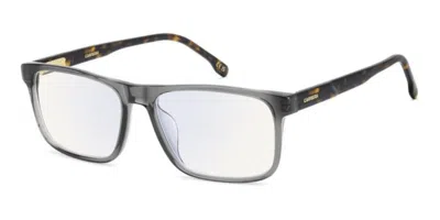 Carrera C Flex 04/g Asian Fit Men's Glasses, Clear, Size 55 In Gray