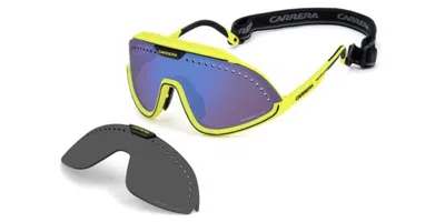 Carrera C Sport 01/s With Clip-on 4cw/zs Occhiali Da Sole Gialli Per Uomo