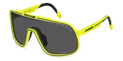 Carrera C Sport 02/s 4cw/ir Occhiali Da Sole Gialli Per Uomo In Green