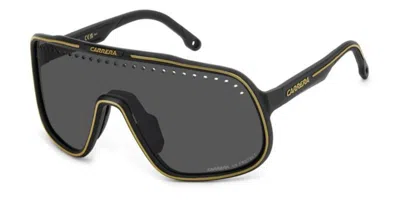 Carrera C Sport 02/s I46/ir Men's Sunglasses Black Size 99