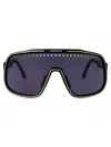 Carrera Matte Black Gold Injectate Sunglasses In Purple