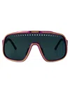 Carrera Matte Black Gold Injectate Sunglasses In Green