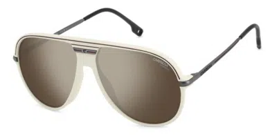 Carrera C Sport 06/s Szj/t4 Men's Sunglasses White Size 61