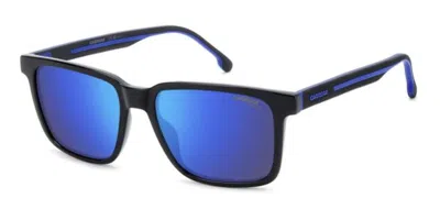 Carrera C Sport 13/s D51/z0 Occhiali Da Sole Neri Per Uomo In Blue