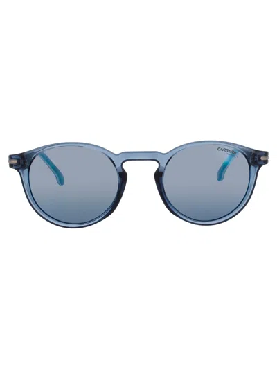 Carrera Ca 301/s/us Sunglasses In Pjp - Blue - Blue Mirror Polarized