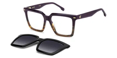 Carrera Ca 3080/c With Clip-on Hkz/wj Occhiali Da Vista Purple Per Donna (solo Montatura)