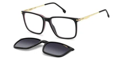 Carrera Ca 357/c With Clip-on 2m2/wj Men's Glasses Black Size 54 - Free Lenses - Blue Light Block Available