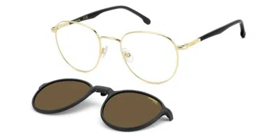 Carrera Ca 368/c With Clip-on Rhl/sp Men's Glasses Gold Size 51 - Free Lenses - Blue Light Block Available In Green