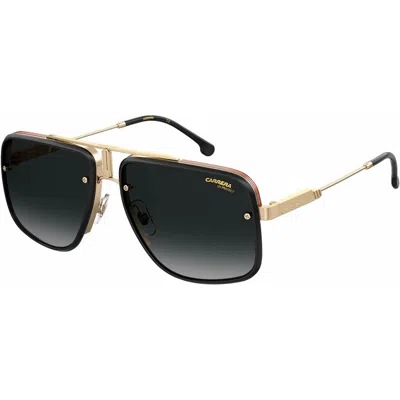 Carrera Ca Gloryii Rhl 9o Unisex Rectangle Sunglasses In Gold
