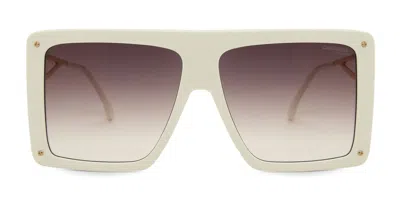 Carrera Ca Unica/se Szj/yk Women's Sunglasses White Size 60