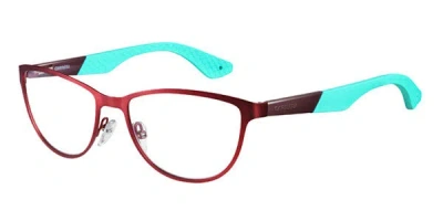 Carrera Ca5516 8js Women's Glasses Red Size 54 - Free Lenses - Blue Light Block Available In Red Wine Aqua