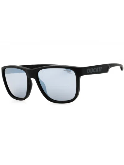 Carrera Carduc 003/s Rectangular Sunglasses For Men In Black
